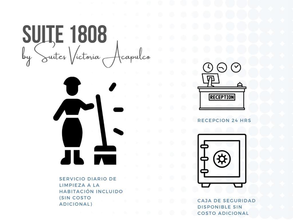 Suite 1808 By Suites Victoria Acapulco Exterior foto